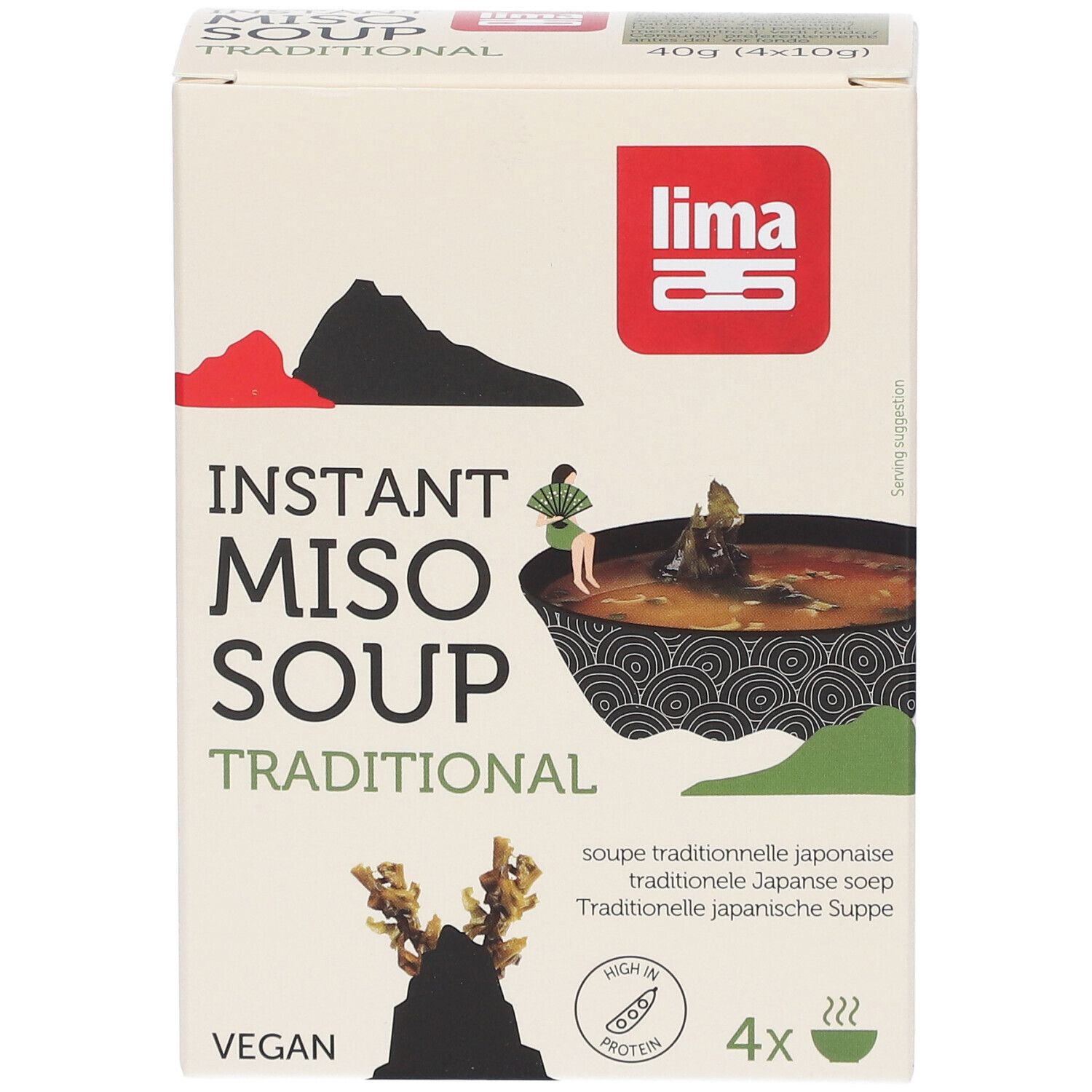 Lima Instant Miso Soupe Traditionnelle