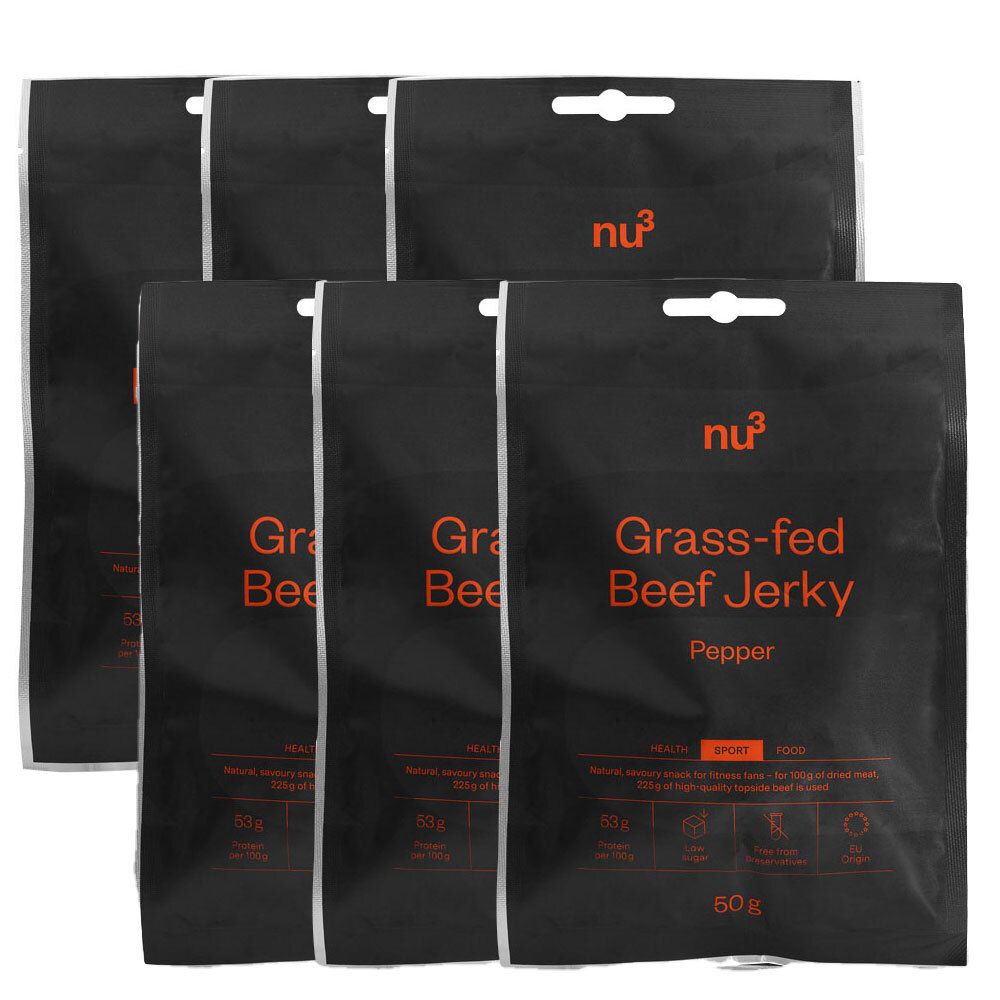 nu3 Beef Jerky Poivre