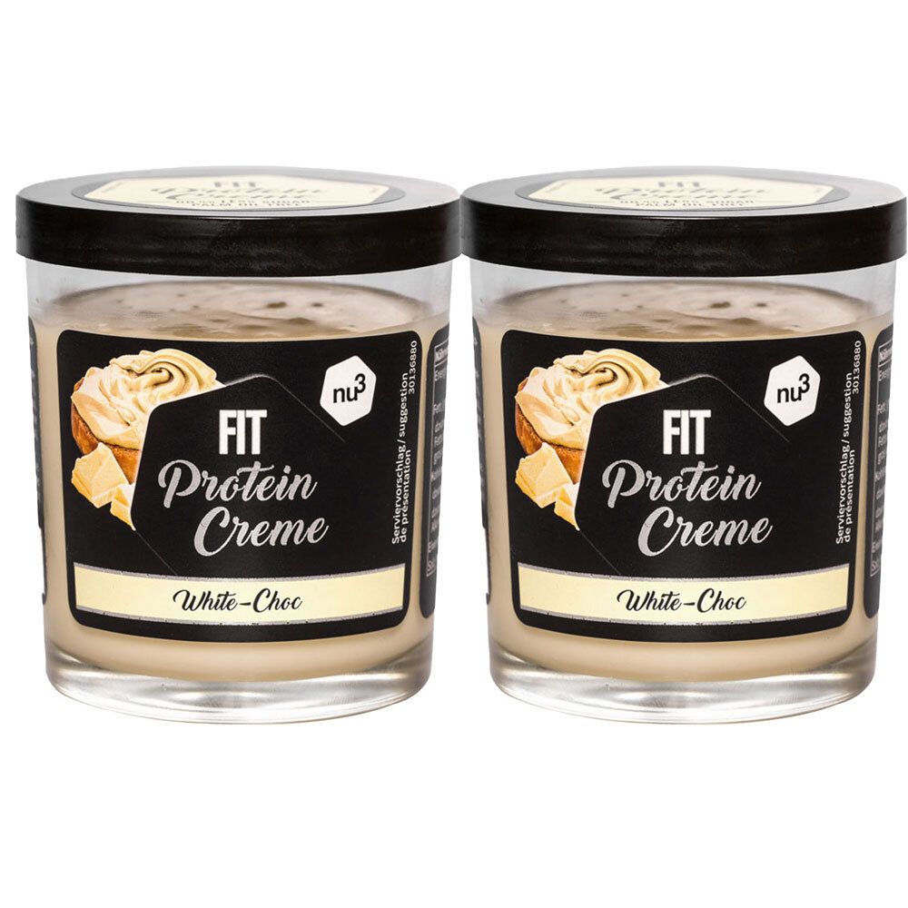 nu3 Fit Protein Crème Witte Chocolade DUO