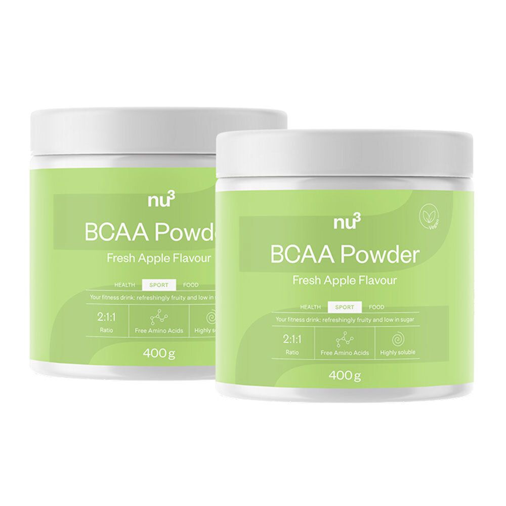 nu3 BCAA Powder Fresh Apple