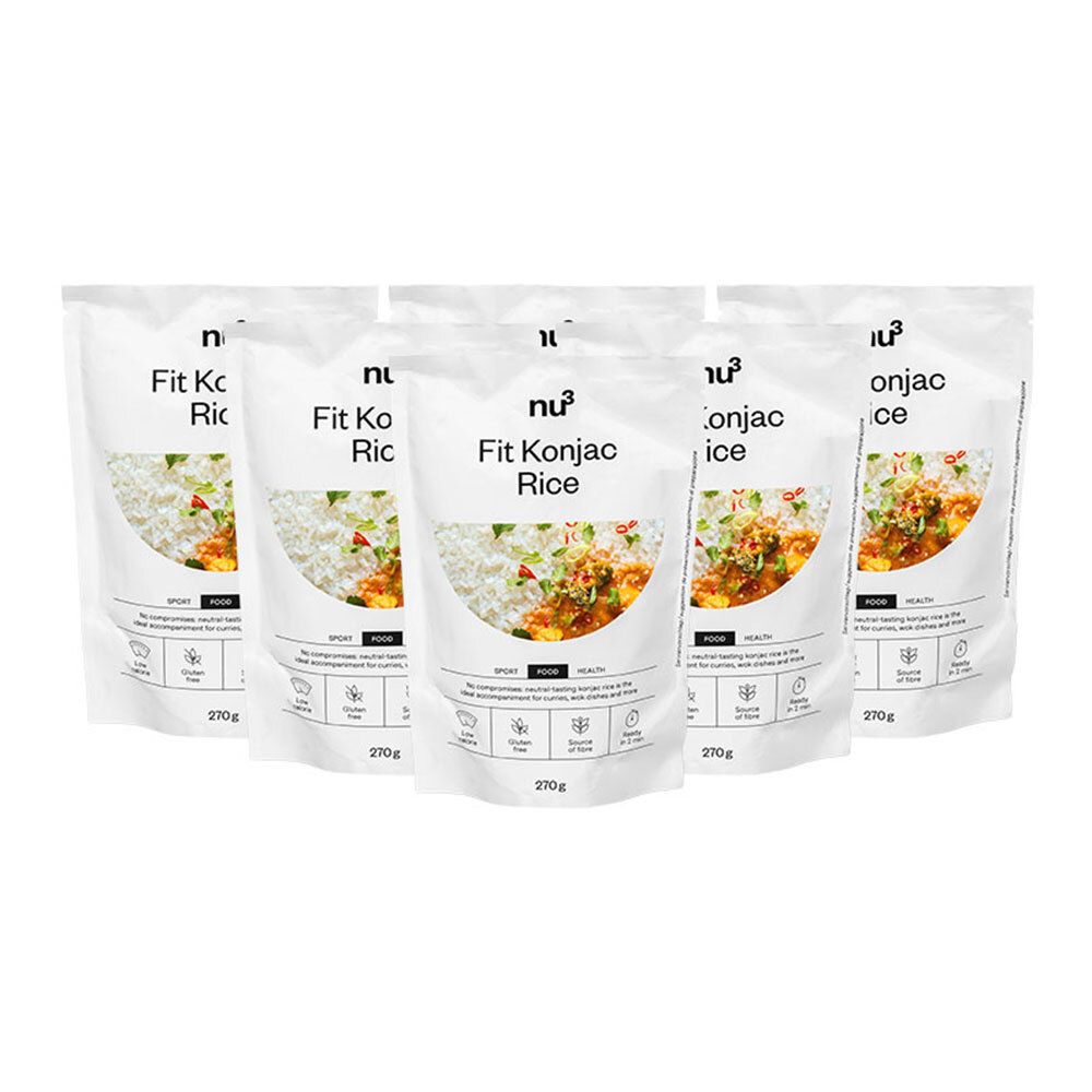 nu3 Fit Riz de Konjac