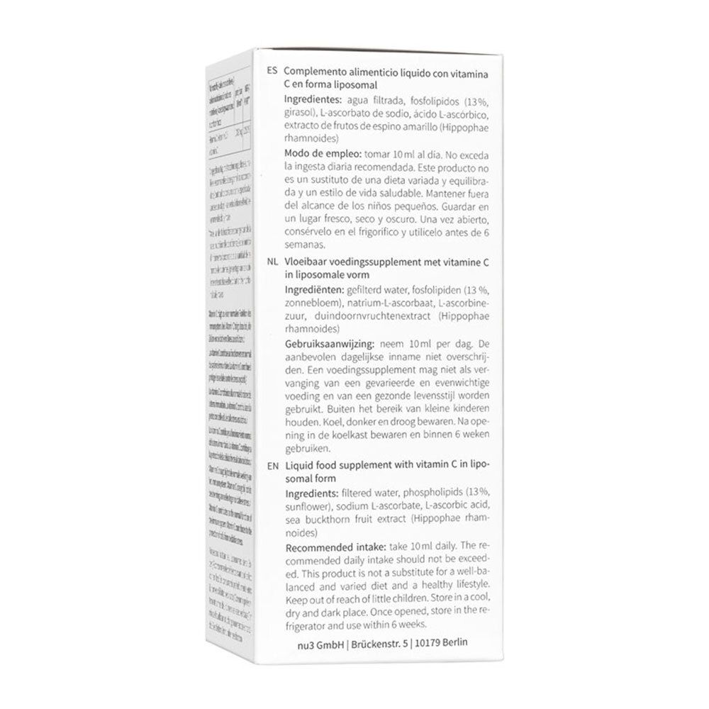 nu3 Premium Liposomal Vitamine C