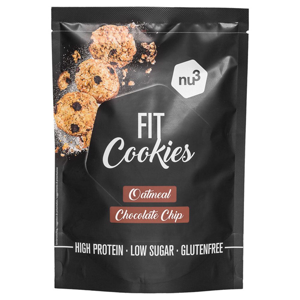 nu3 Fit Cookies Oatmeal - Chocolate Chip