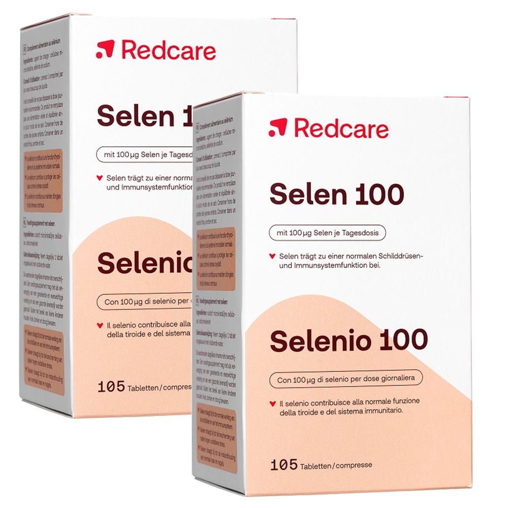 RedCare Sélénium 100 Pack double