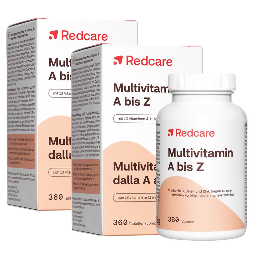 Redcare Multivitamines de A à Z