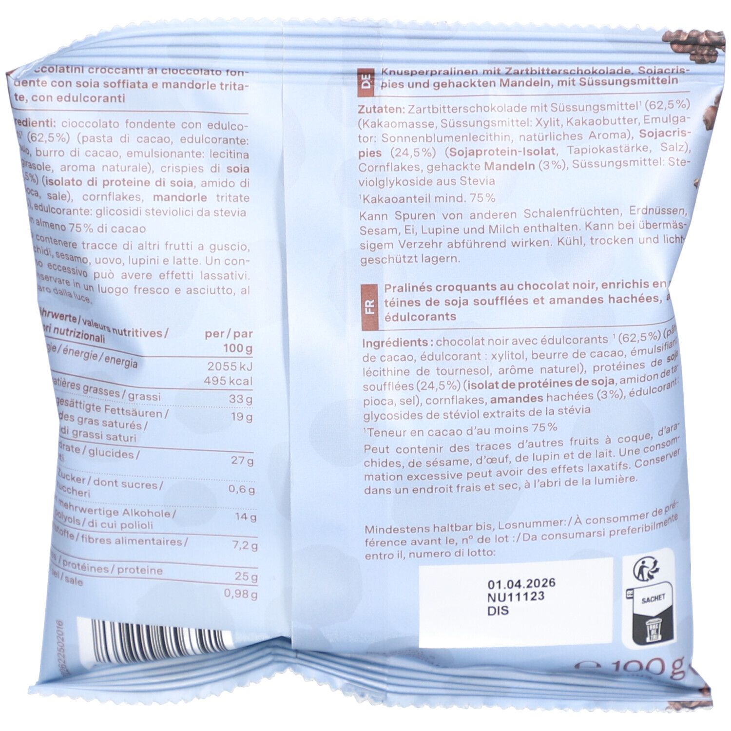 nu3 Fit Protein Crossies