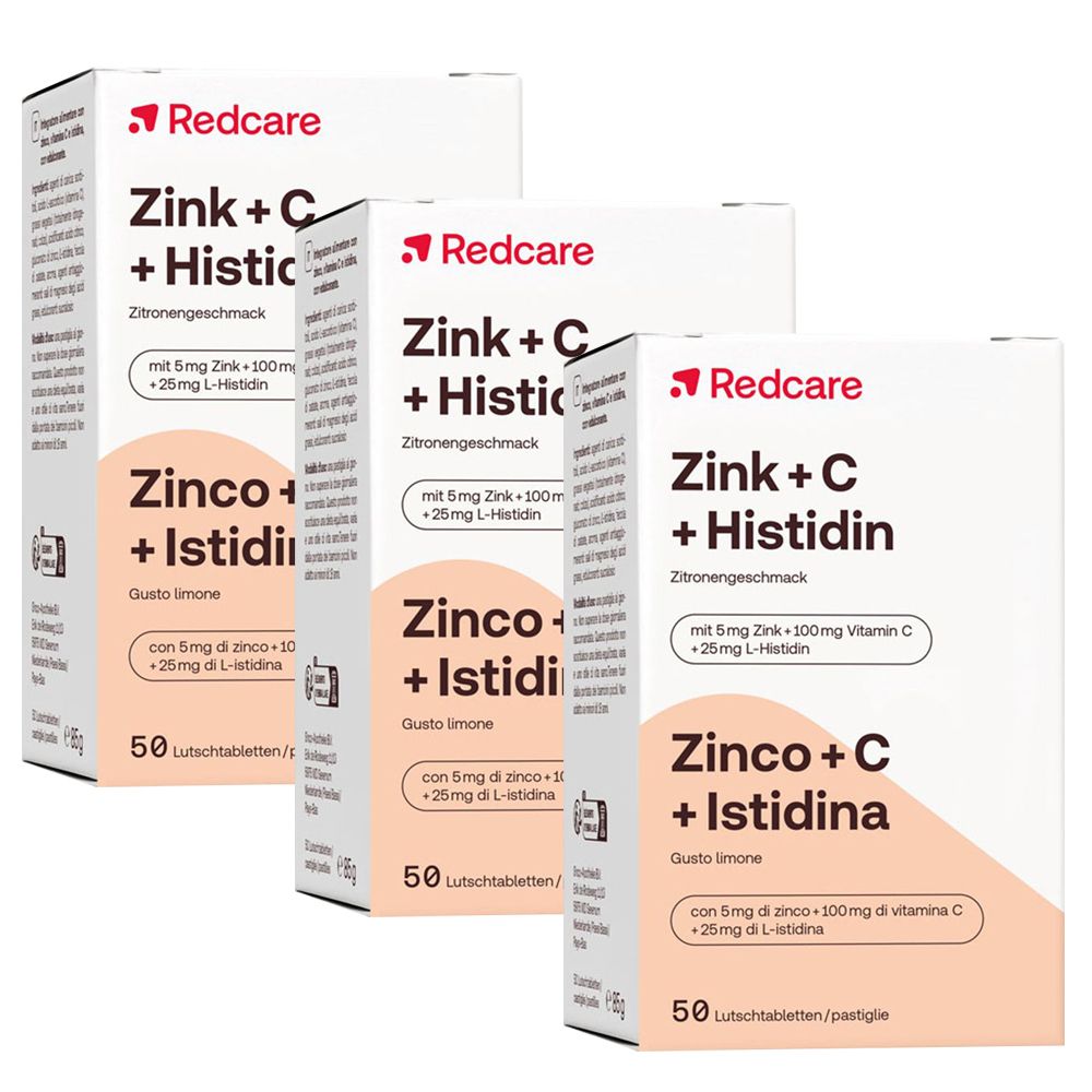 Redcare Zink + C + Histidine