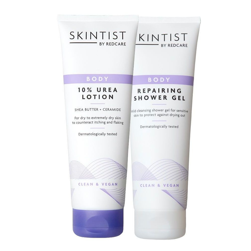 Skintist Body Gel Douche Réparateur + Skintist Body Lotion 10 % Urée