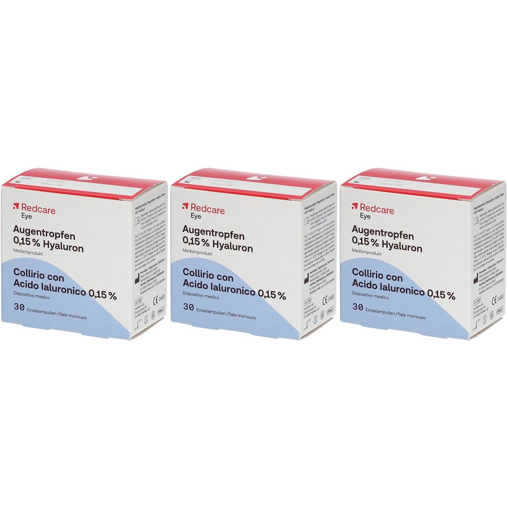 Redcare Eye Oogdruppels 0,15% Hyaluron