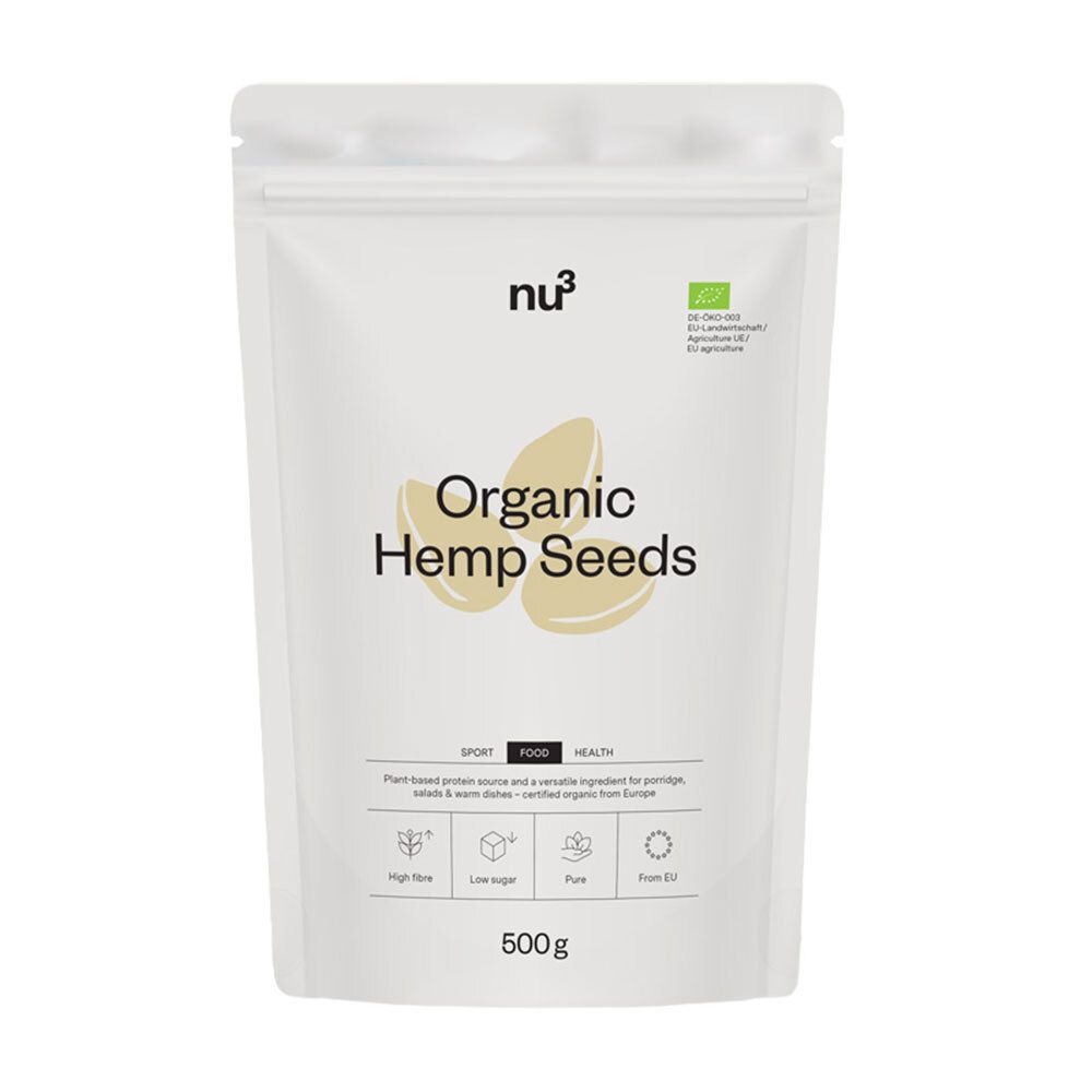 nu3 Organic Hemp Seeds