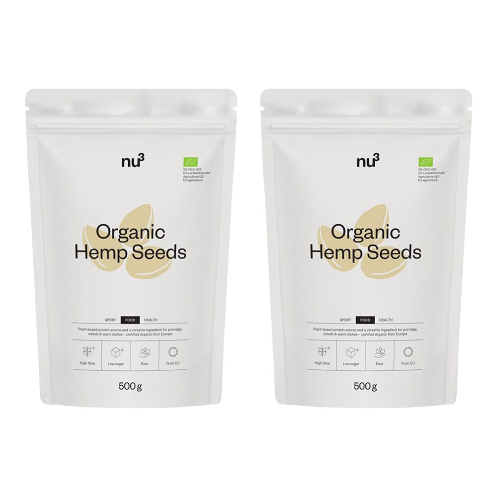 nu3 Organic Hemp Seeds