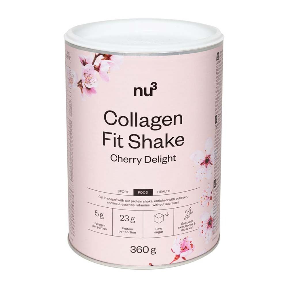 nu3 Collagen Fit Shake Cherry Delight