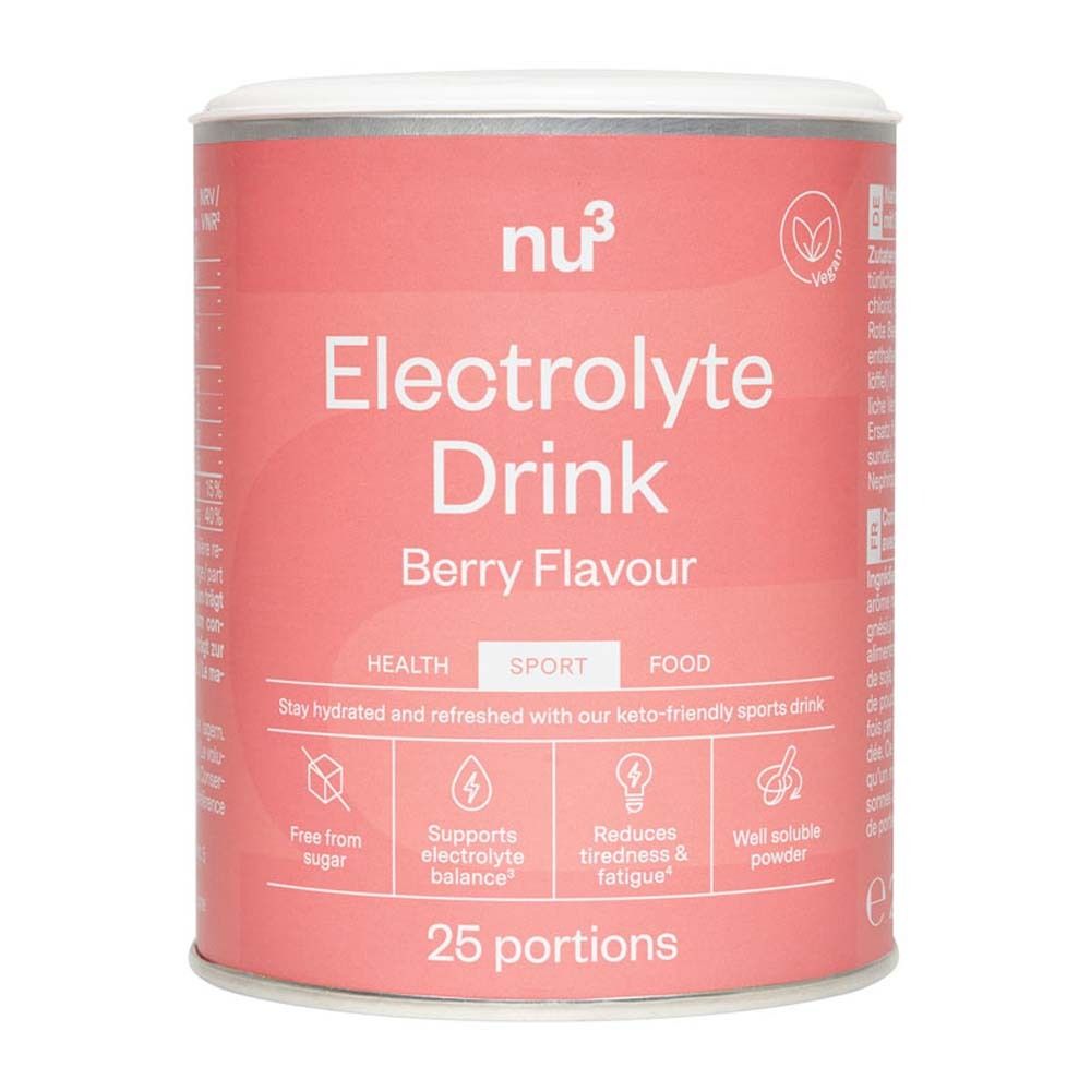 nu3 Electrolyte Drink Berry Flavour