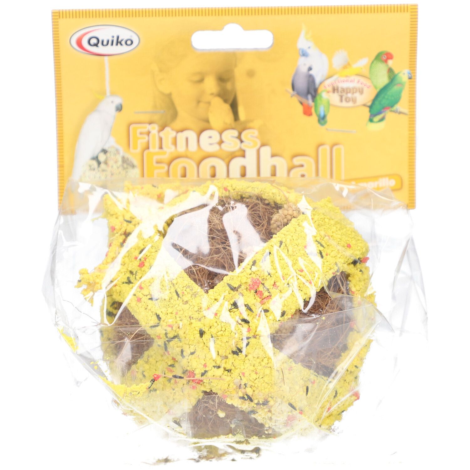 Quiko Fitness Foodball pour oiseaux, 100g.