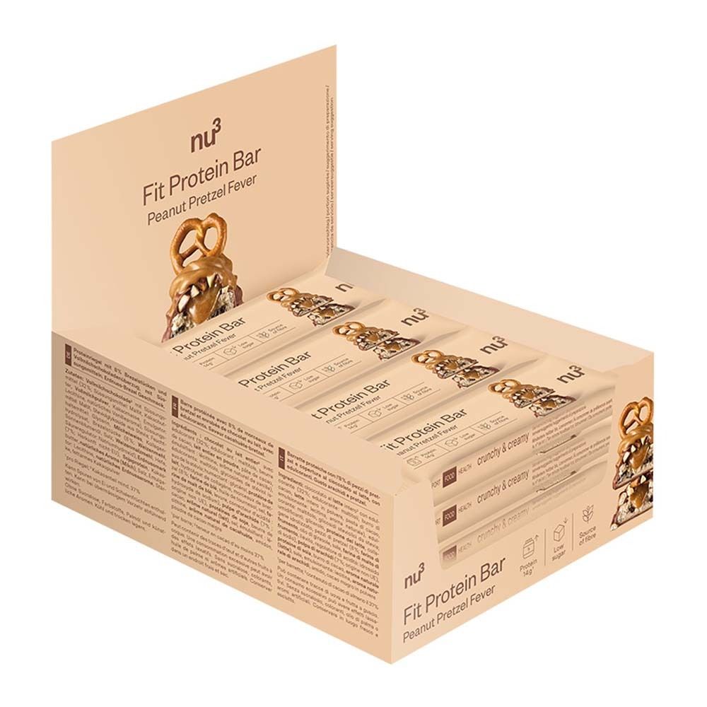 nu3 Fit Barre protéinée Bretzel-Cacahuètes