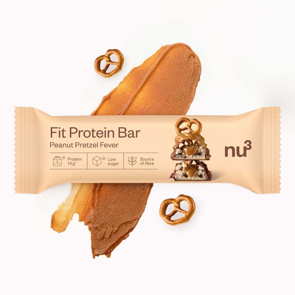 nu3 Fit Barre protéinée Bretzel-Cacahuètes
