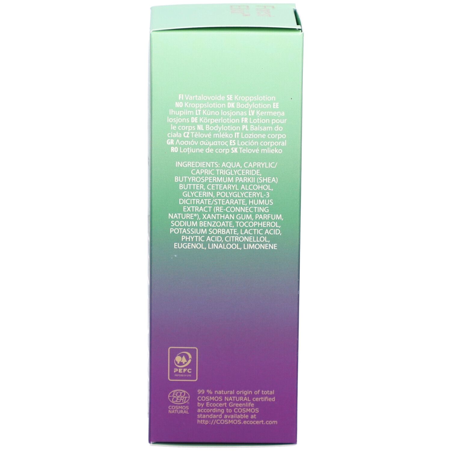 Avant de la boîte NOBE Forest Elixir avec nom du produit et indication du volume.