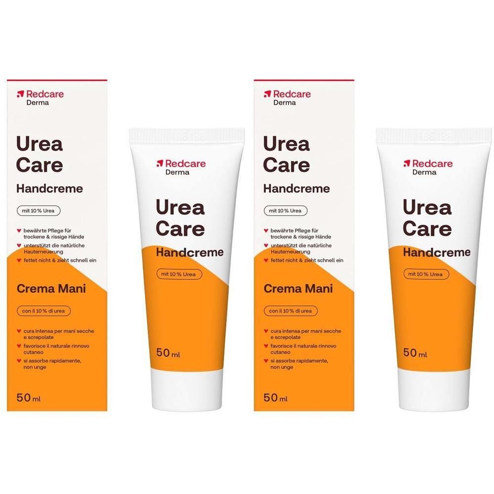 Redcare Urea Care Handcreme in tubes en dozen, 50ml.