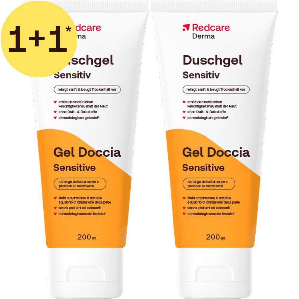Redcare Derma Gel Douche Sensitive | 1+1*