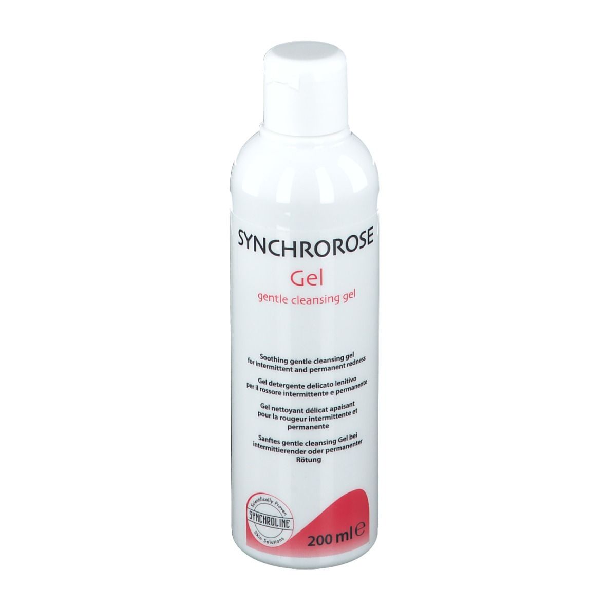 Synchroline Synchrorose Gel Nettoyant Délicat Apaisant