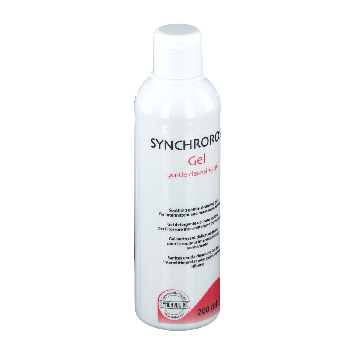 Synchroline Synchrorose Gel Nettoyant Délicat Apaisant
