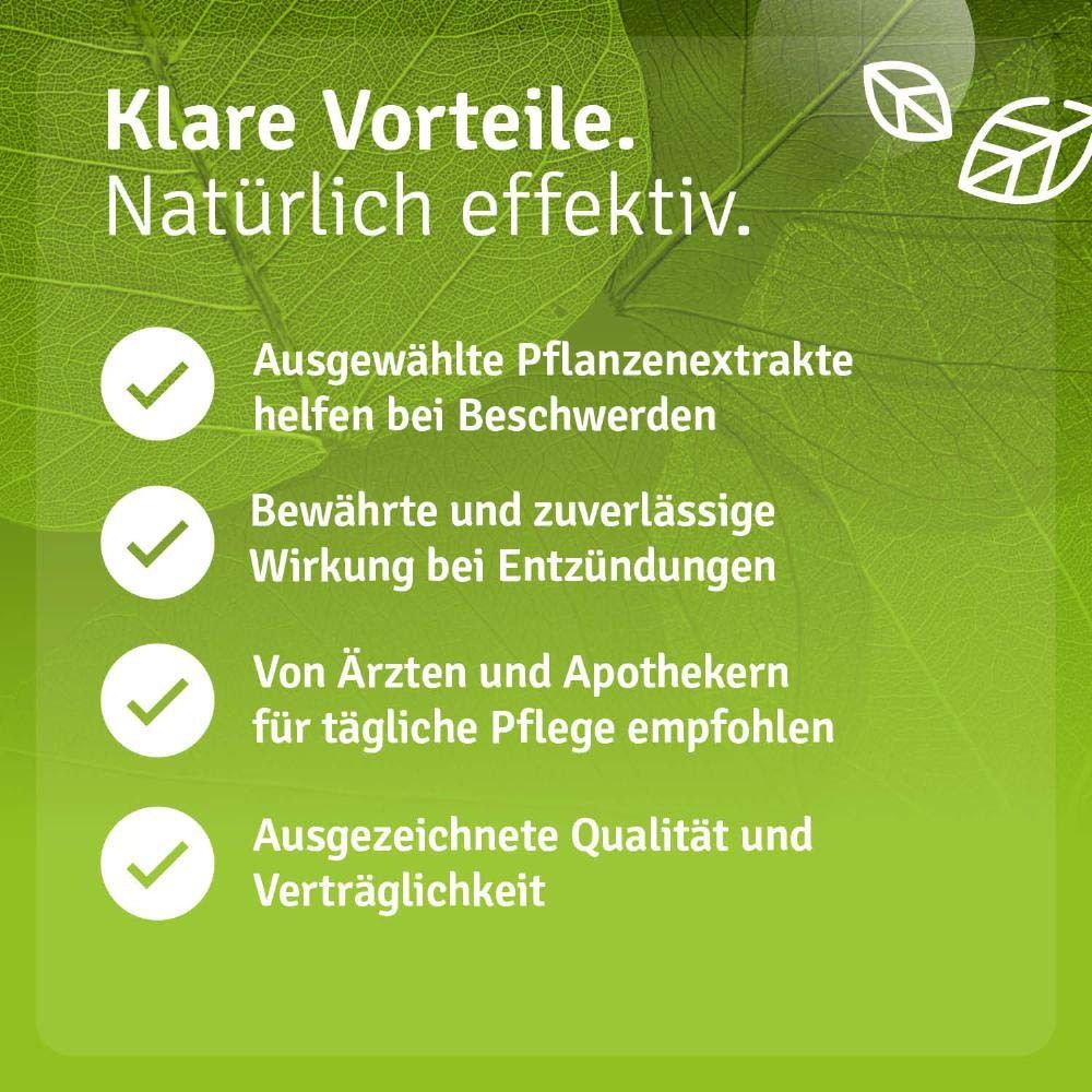 HämoCalm Öl Repair & Protect. Flacon spray. Extraits de plantes sélectionnés. Recommandé par les médecins et les pharmaciens.
