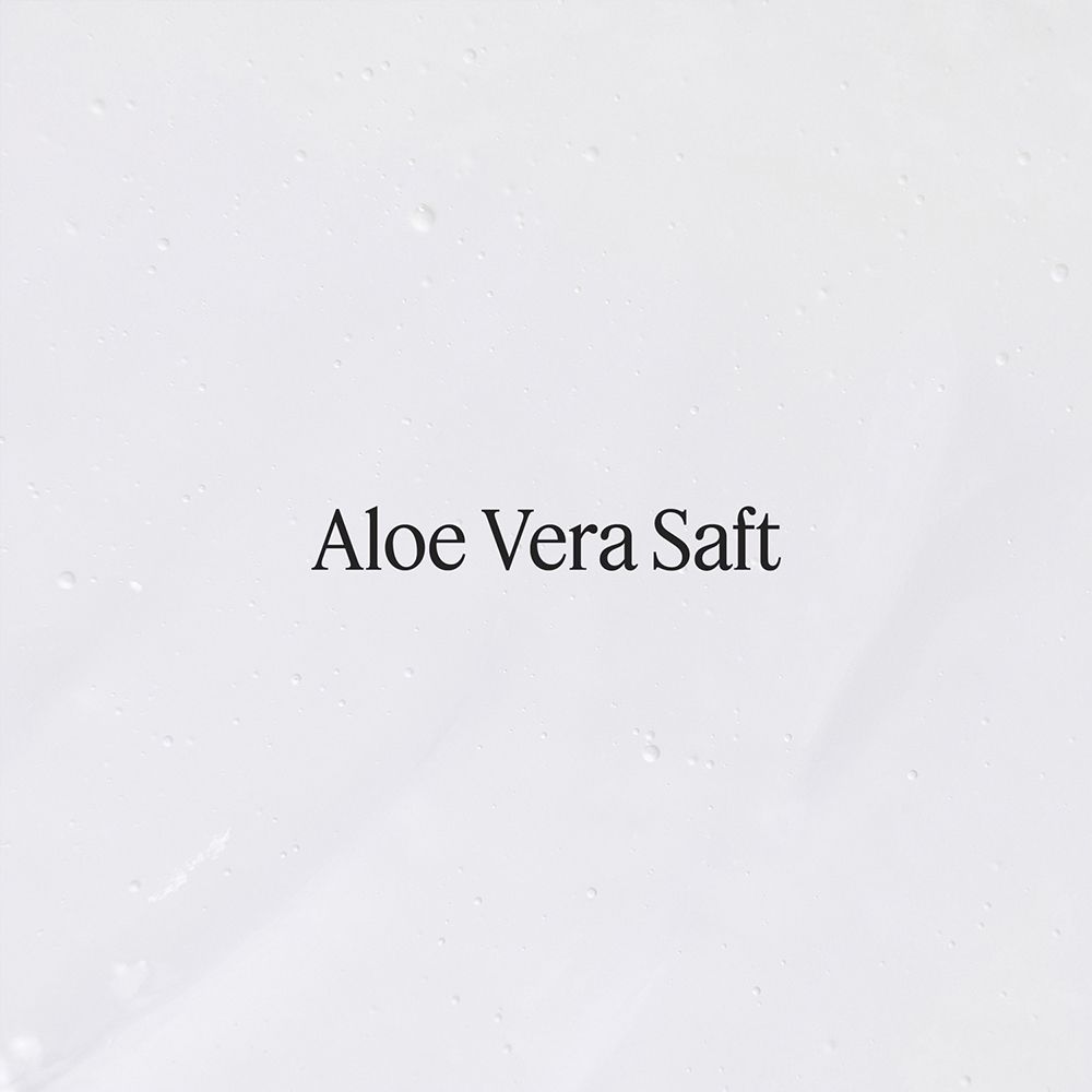 Texte : Aloe Vera Saft.
