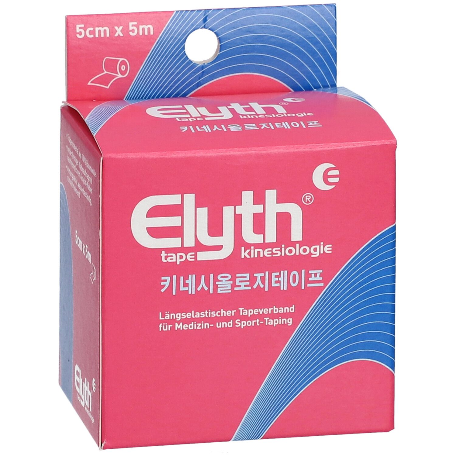 Elyth Kinesiologie-tape 5m X 5cm Rot
