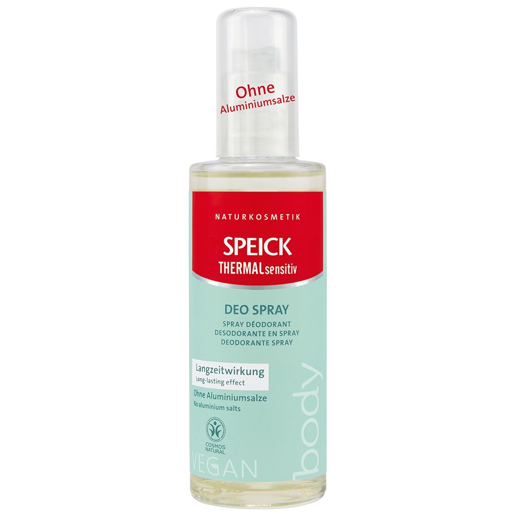 Speick Deo Spray Thermal sensitiv, 75ml, sans sels d'aluminium, vegan.