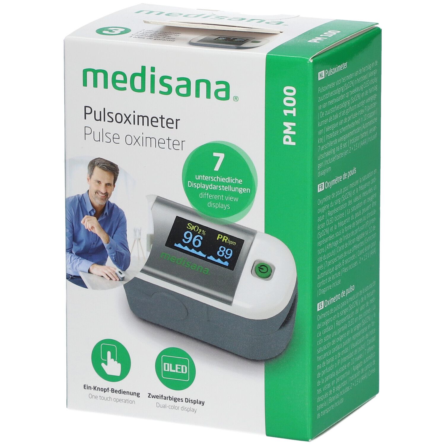 medisana PM 100 pulsoximeter