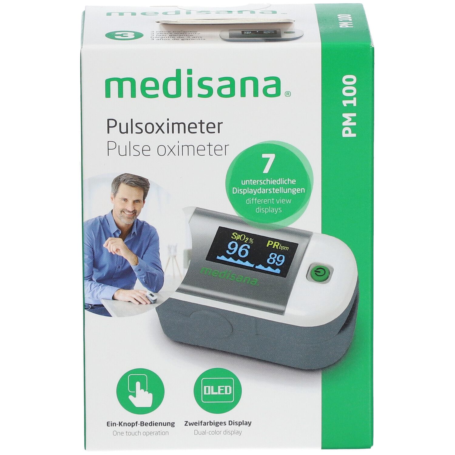 medisana PM 100 pulsoximeter