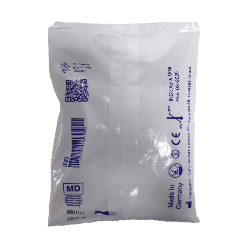 Gello Instant Cold Pack verpakking met gebruiksinstructies.