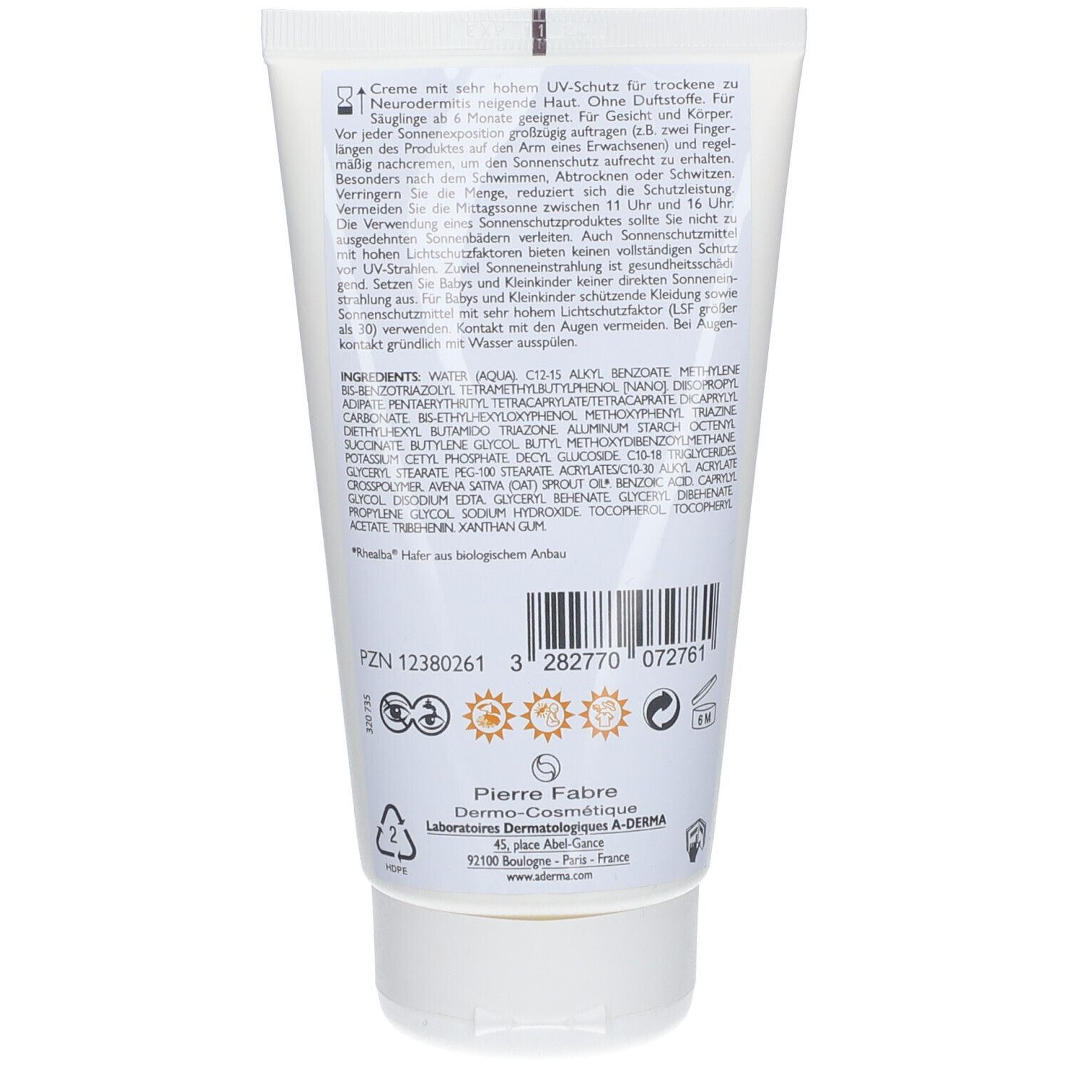 A-Derma Protect AD Crème SPF50+