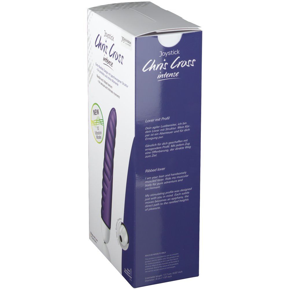 Joystick Chris Cross Intense Vibrator Paars