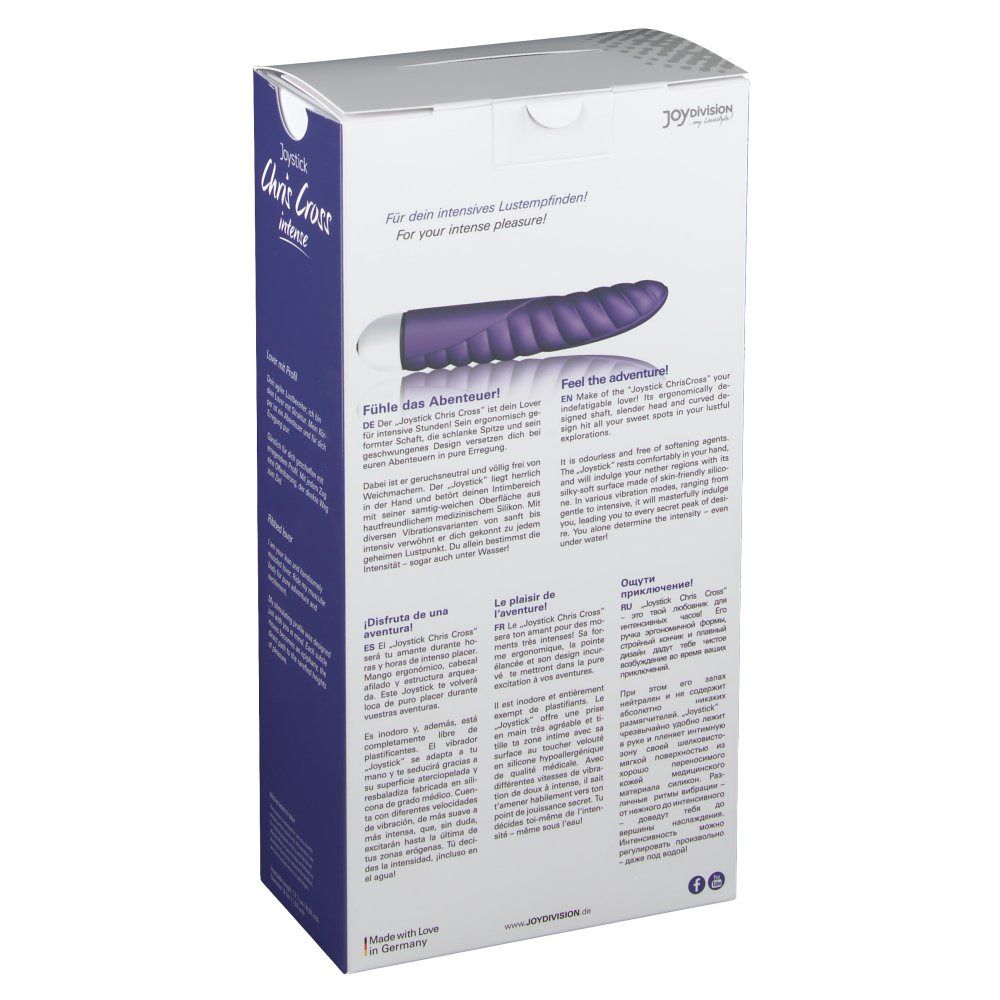 Joystick Chris Cross Intense Vibrator Paars