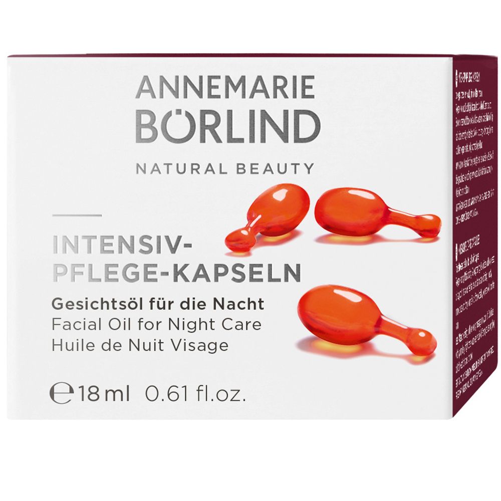 ANNEMARIE BÖRLIND INTENSIEVE VERZORGING CAPSULES Nacht gezichtsolie