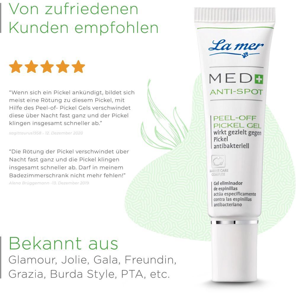 La mer MED+ Anti SPot Peel-Off Pickel Gel