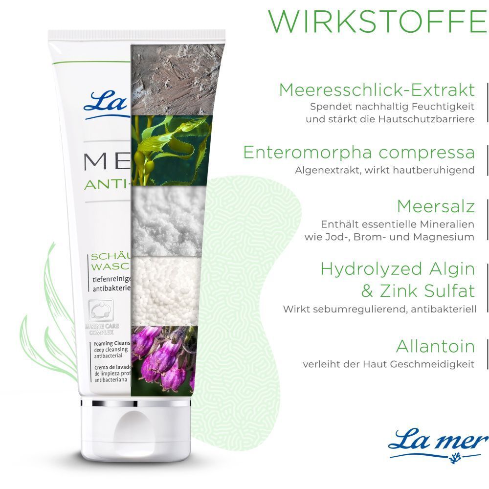 LA MER MED+ Crème lavante moussante anti-spot