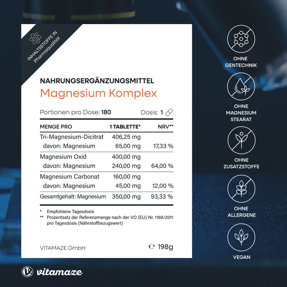 Vitamaze Magnesium³ Complex