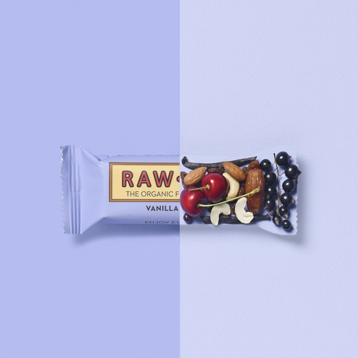 RAW BITE Barre Bio Vanille-Baies