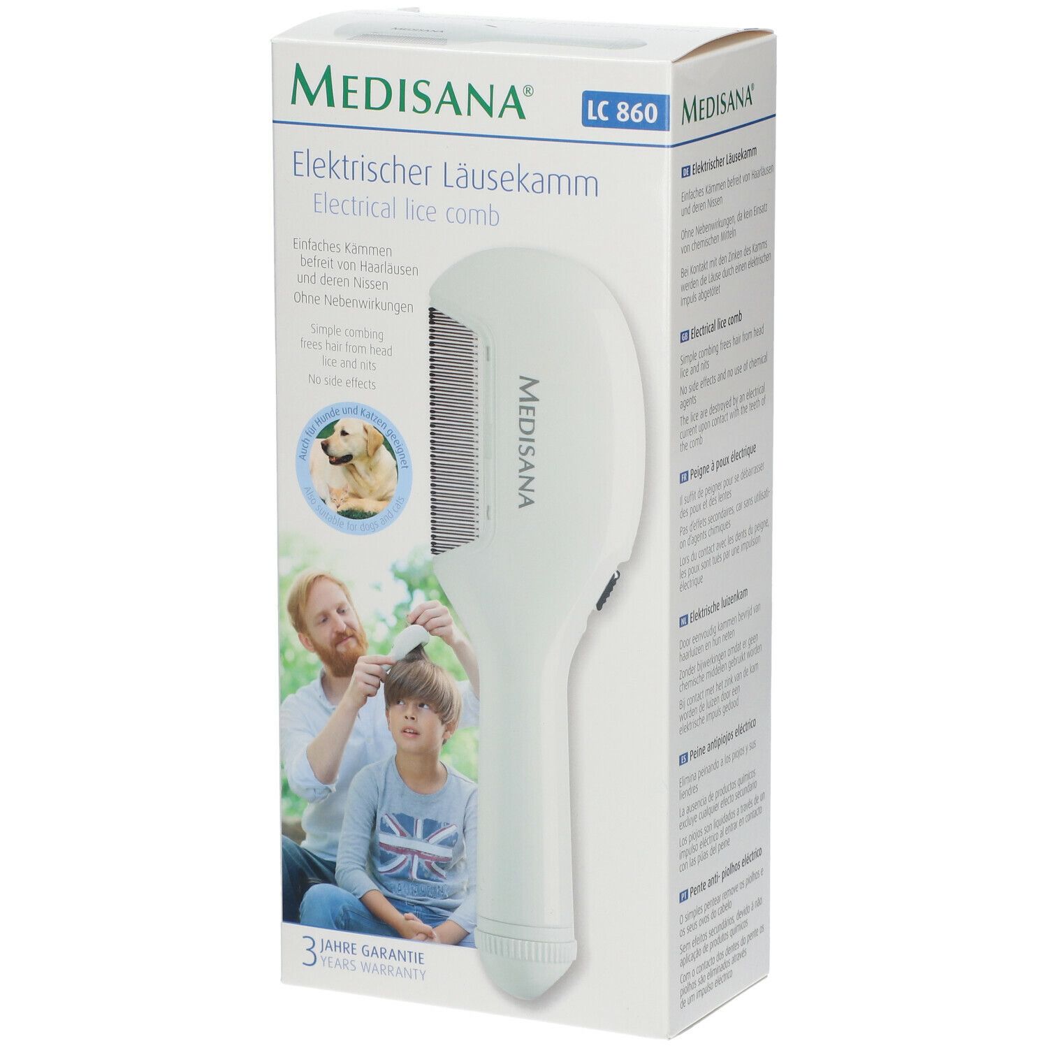 medisana LC 860 luizenkam
