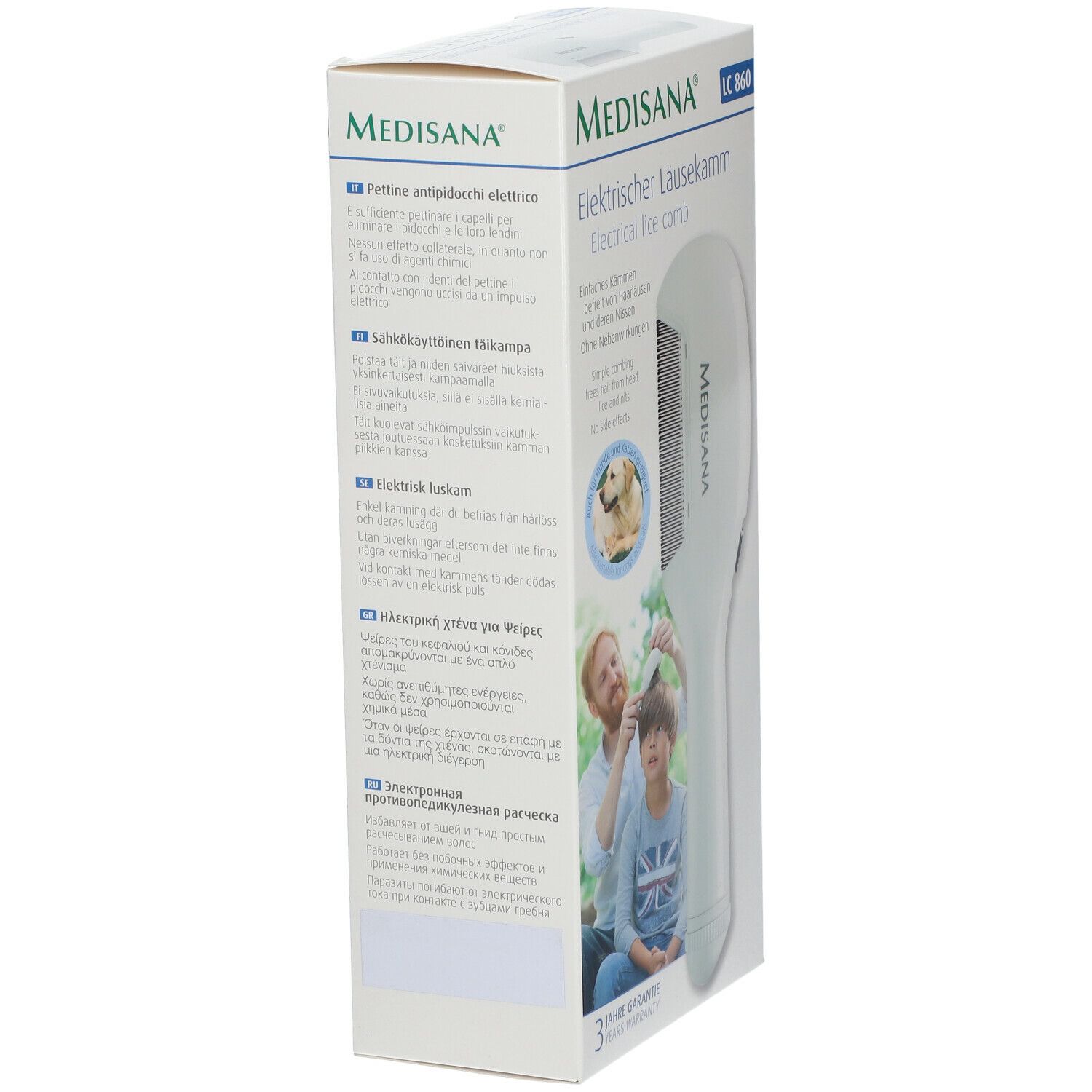 medisana LC 860 luizenkam