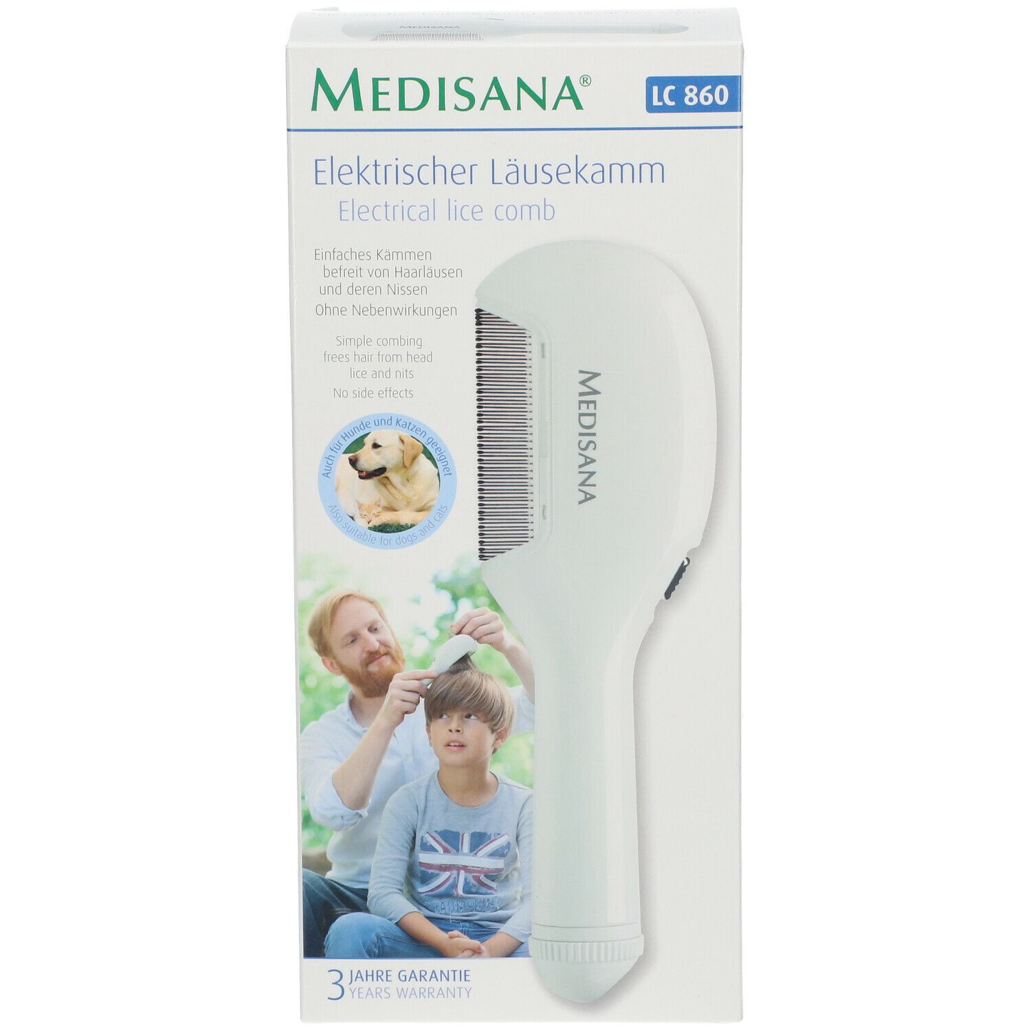 medisana LC 860 luizenkam