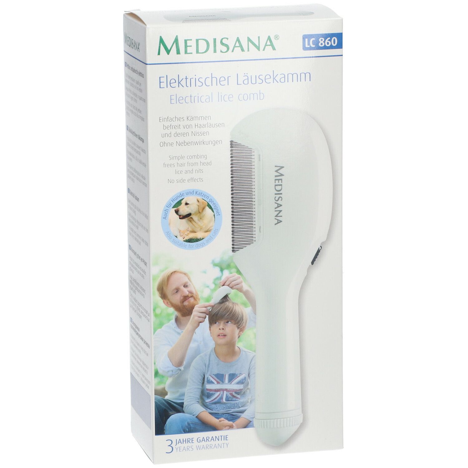 medisana LC 860 luizenkam