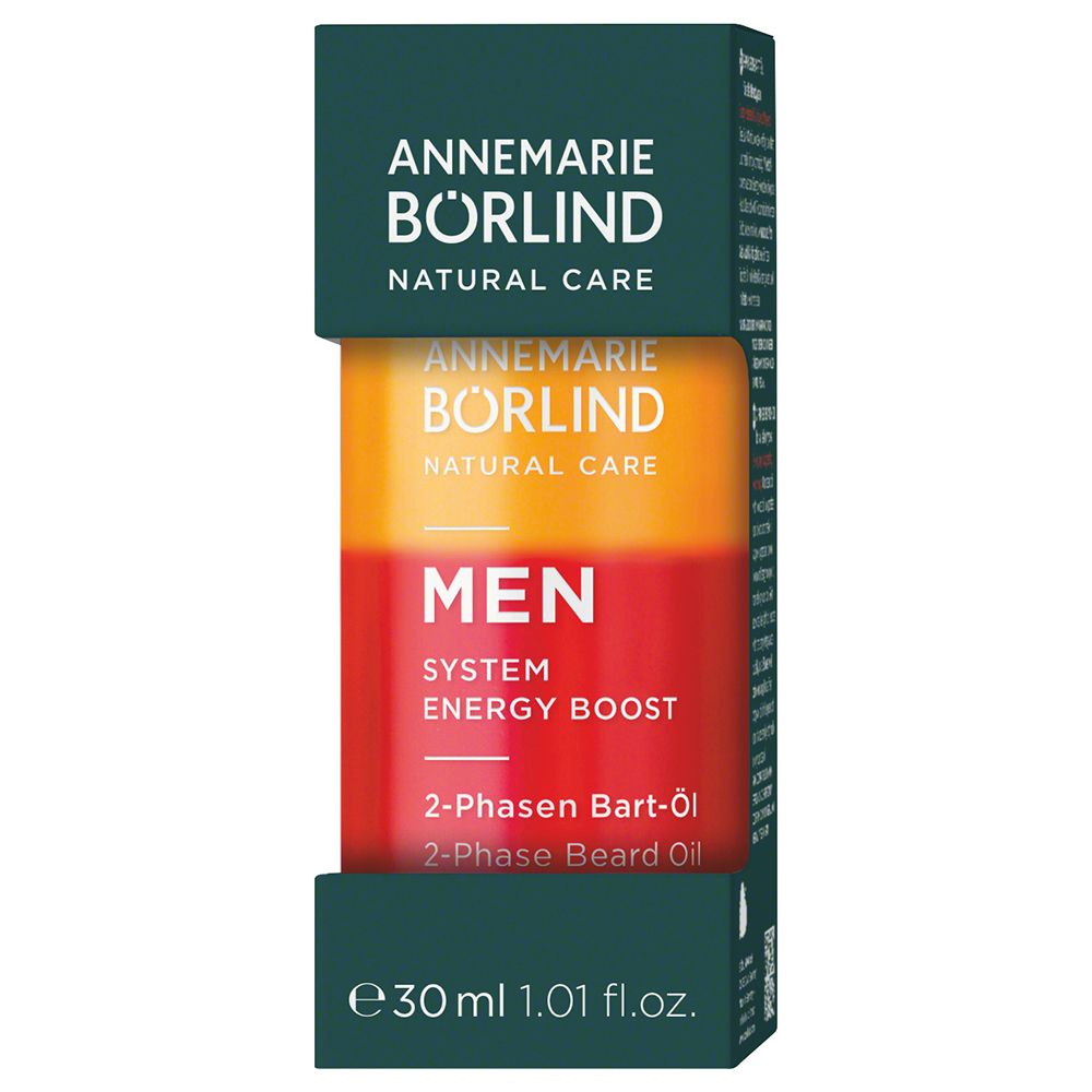 ANNEMARIE BÖRLING MEN SYSTEM ENERGY BOOST Bifasische baardolie