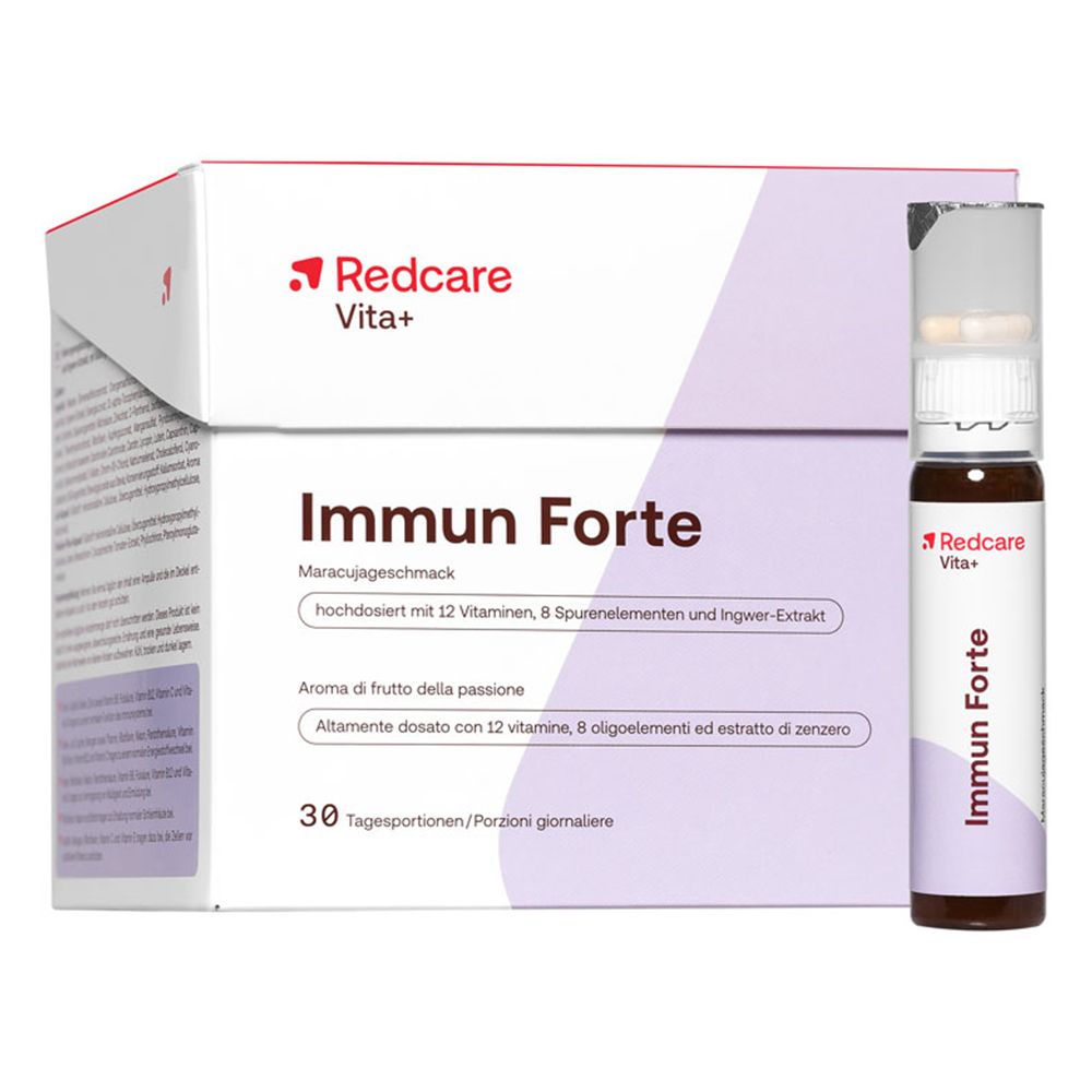 IMMUN FORTE RedCare Trinkampullen+Kapseln