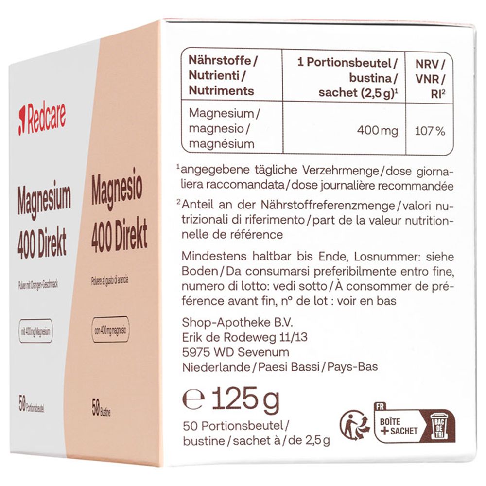 Redcare Magnesium 400 Direct