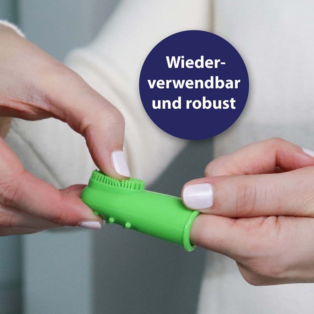 Canosept® Brosse à dents à doigts pour chiens