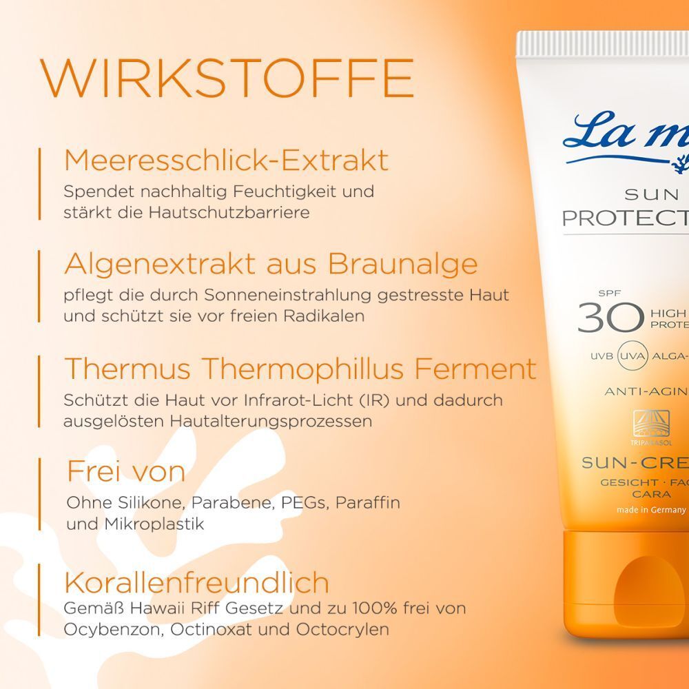 LA MER SUN Protection Sun-Cre.SPF 30 Gesicht m.P.