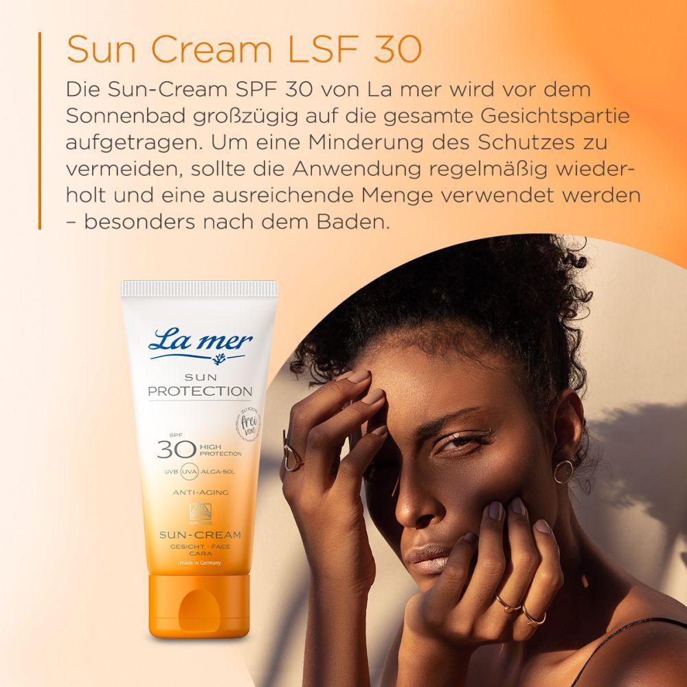 LA MER SUN Protection Sun-Cre.SPF 30 Gesicht m.P.